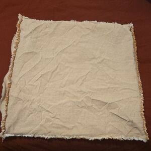 Nordstrom at Home Tan Cotton 26 X 26 Pillow Cover